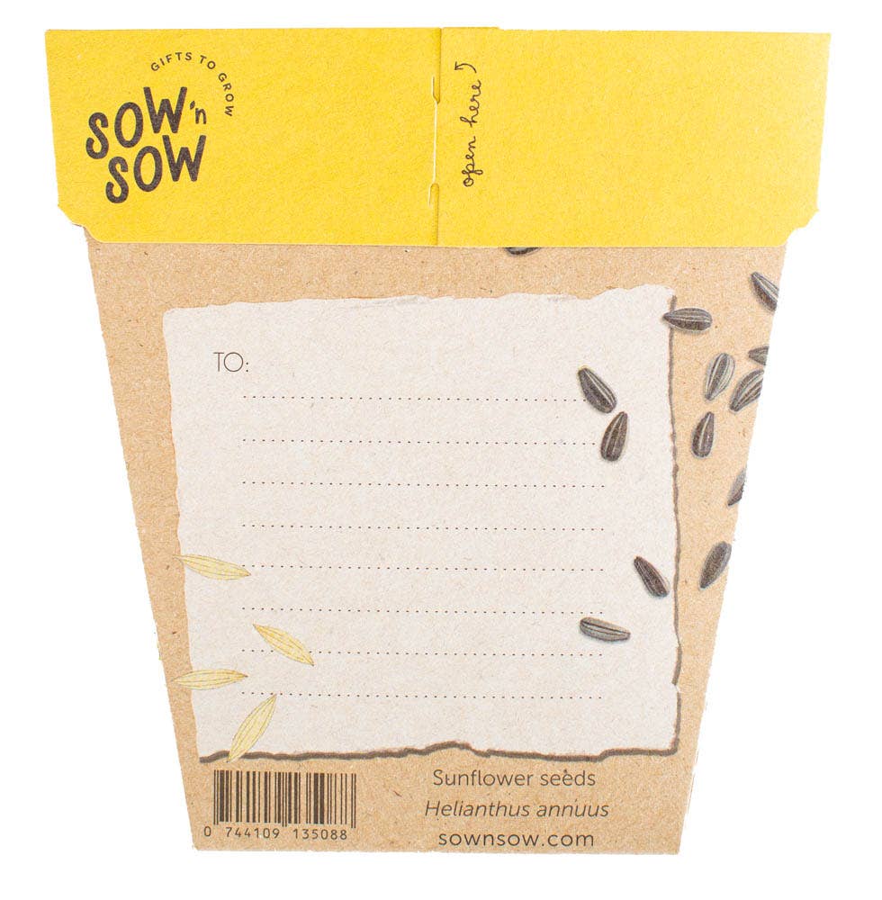 Sunflower Gift of Seeds