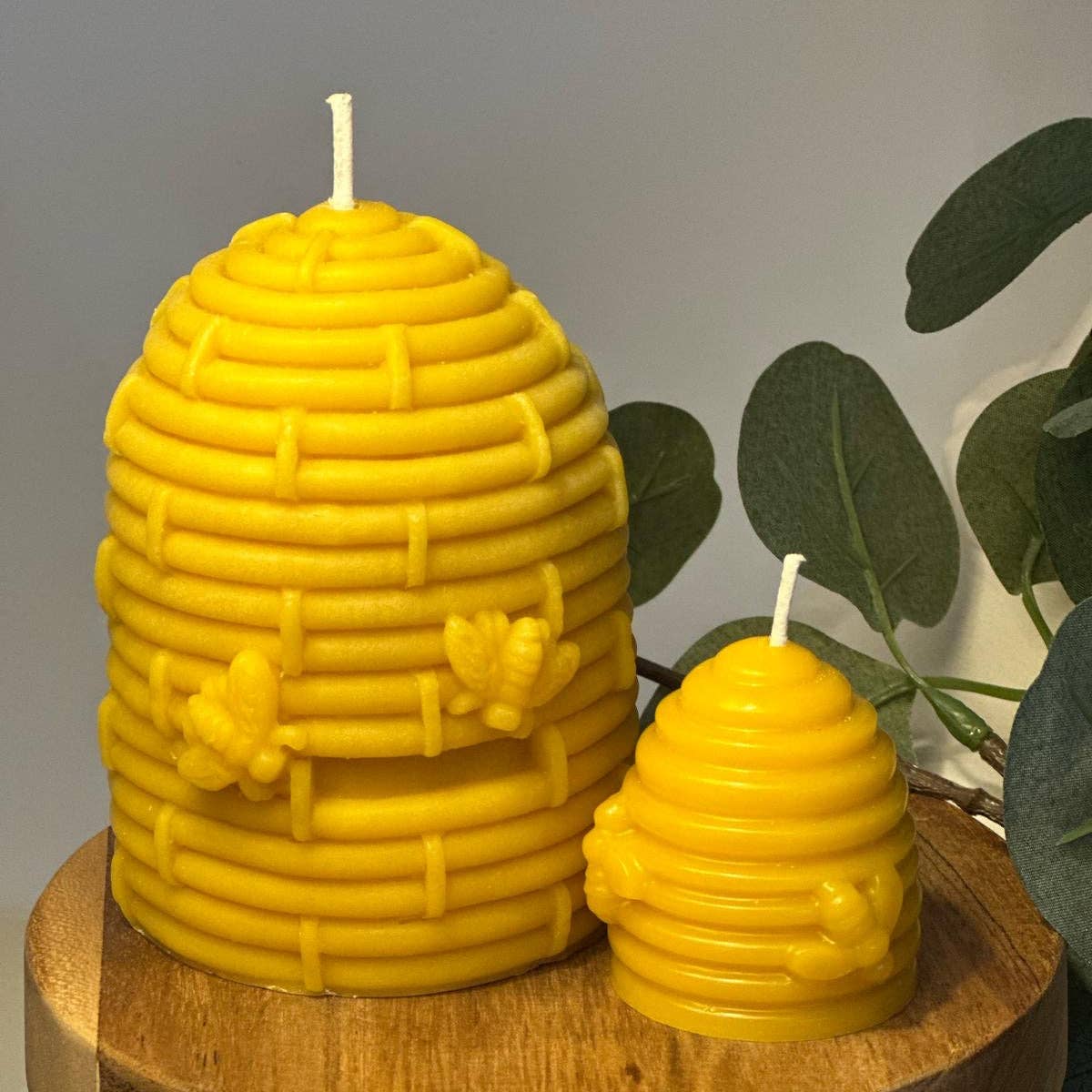 Baby Bee-Hive Beeswax Candle – 100% Pure
