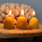 Baby Bee-Hive Beeswax Candle – 100% Pure
