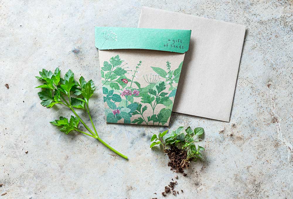 Garden Herbs Gift of Seeds