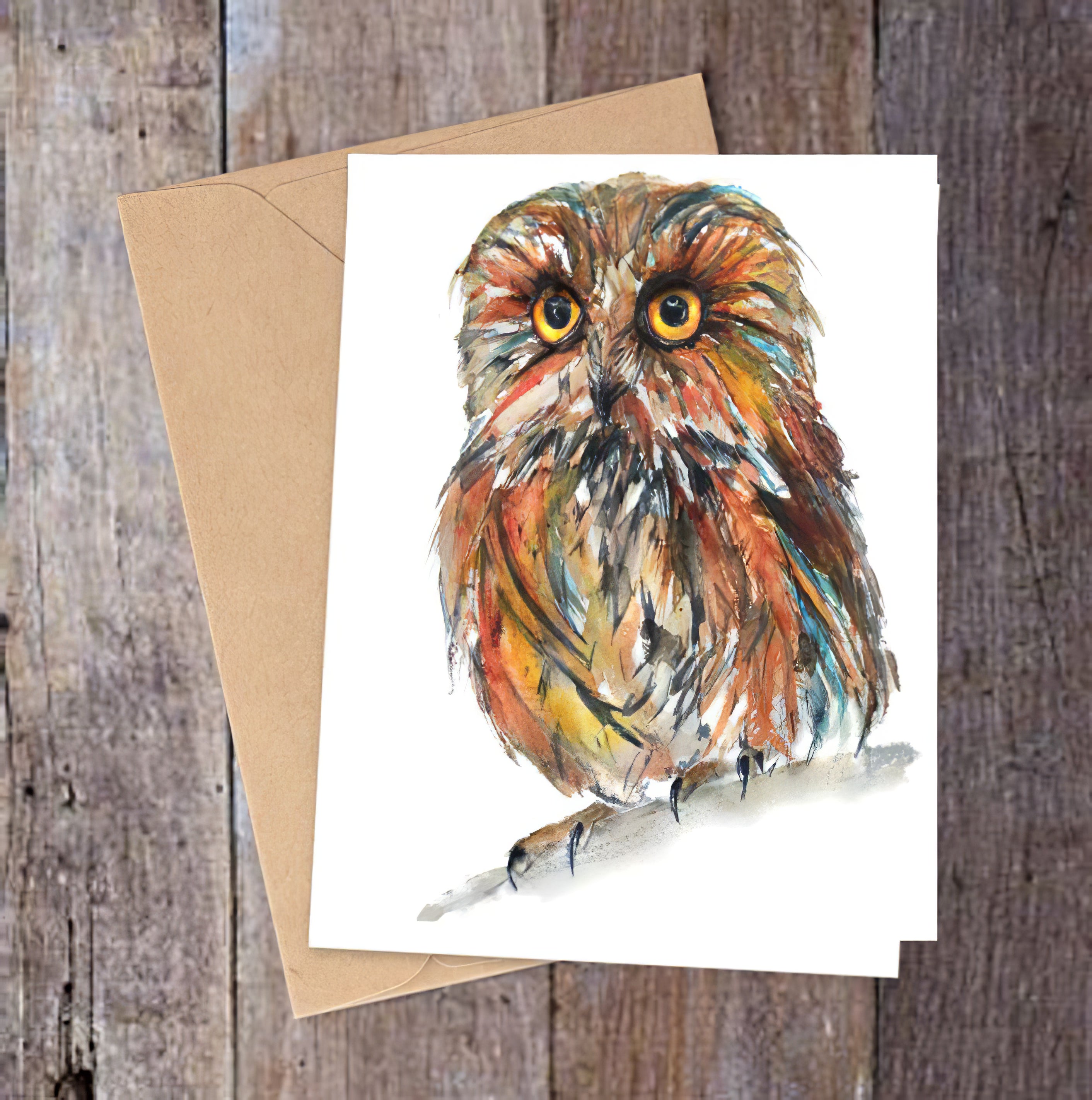 "Hooter" Owl Greeting Card