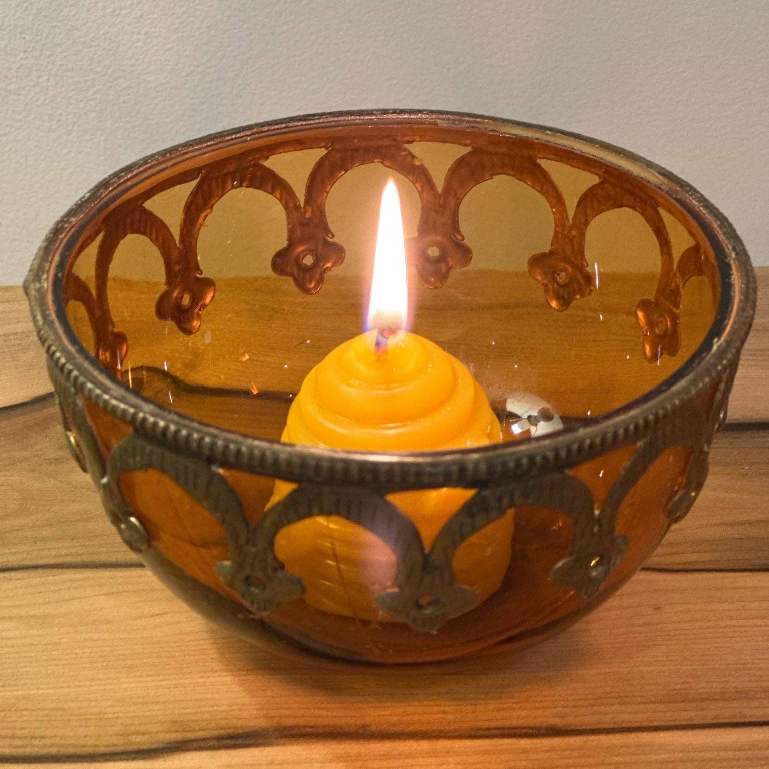 Baby Bee-Hive Beeswax Candle – 100% Pure