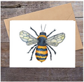 "Bumbles" Bee Greeting Card