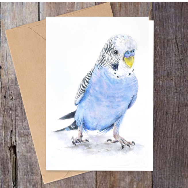 "Billy" Budgee Greeting Card