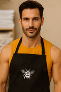 Bee Apron Black