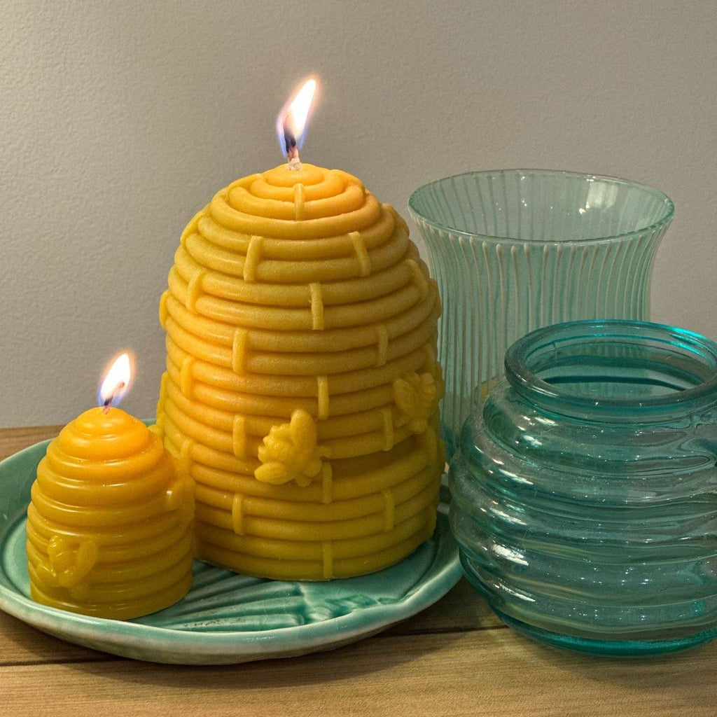Baby Bee-Hive Beeswax Candle – 100% Pure